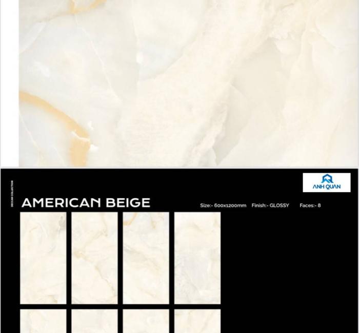 Gạch men America Beige 600x1200